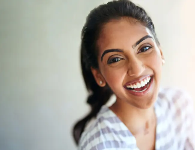 Happy Woman Laughing
