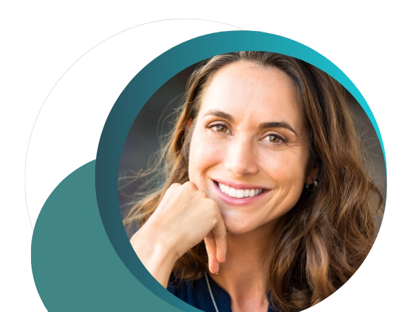 Woman Smiling With White Teeth