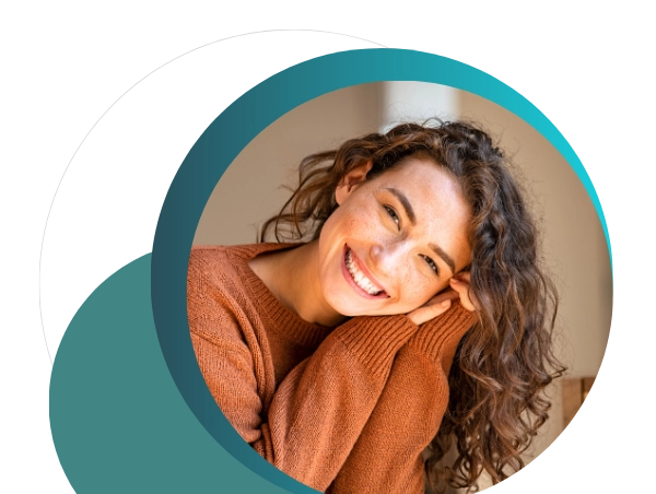 Woman With Fixed Teeth Grinning